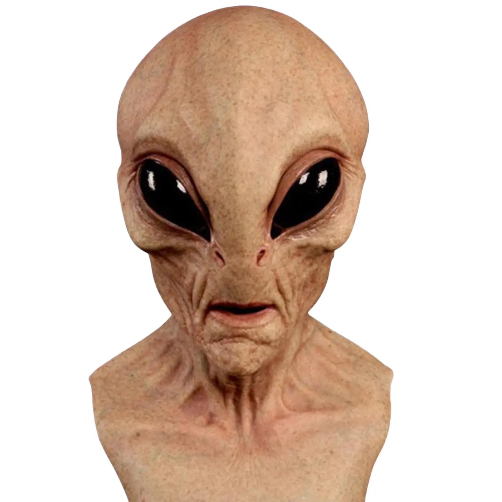 Latex Alien Mask Realistic - Maschera aliena di Halloween, maschera realistica