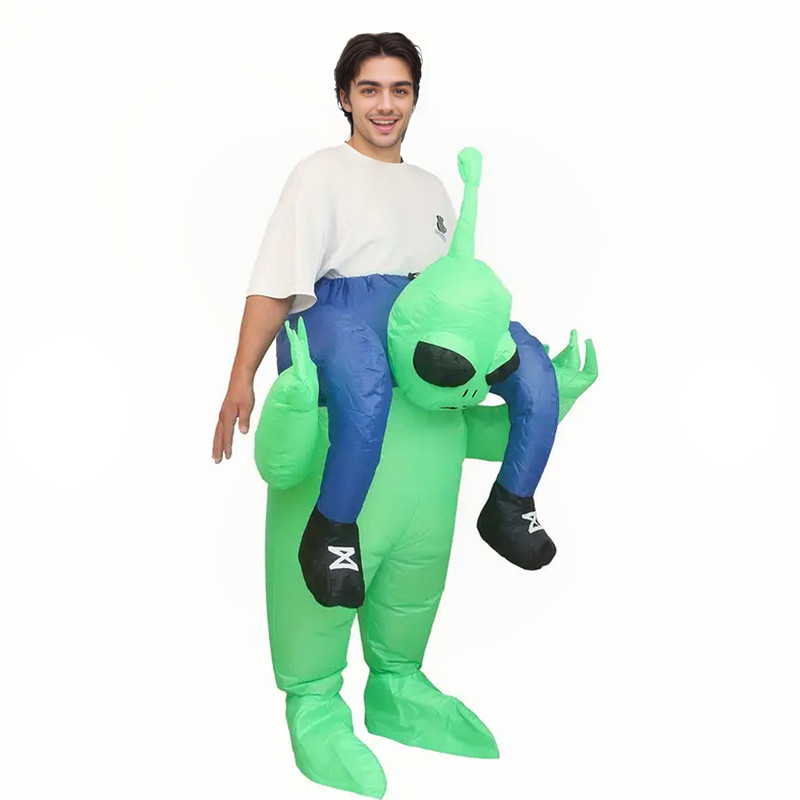 Inflatable Dinosaur Costume Adult - Costume Gonfiabile Divertente da Alieno per