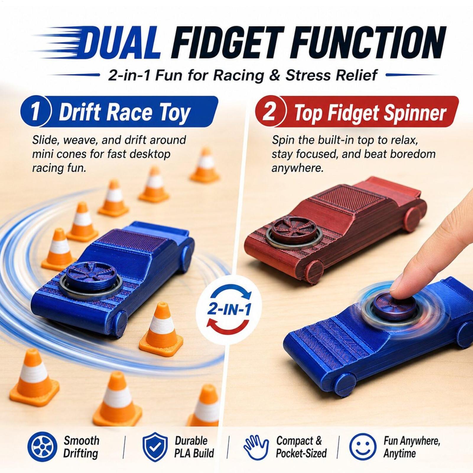 Mini Auto da Corsa Tascabile,  - Novelty Gifts recensione e prezzo