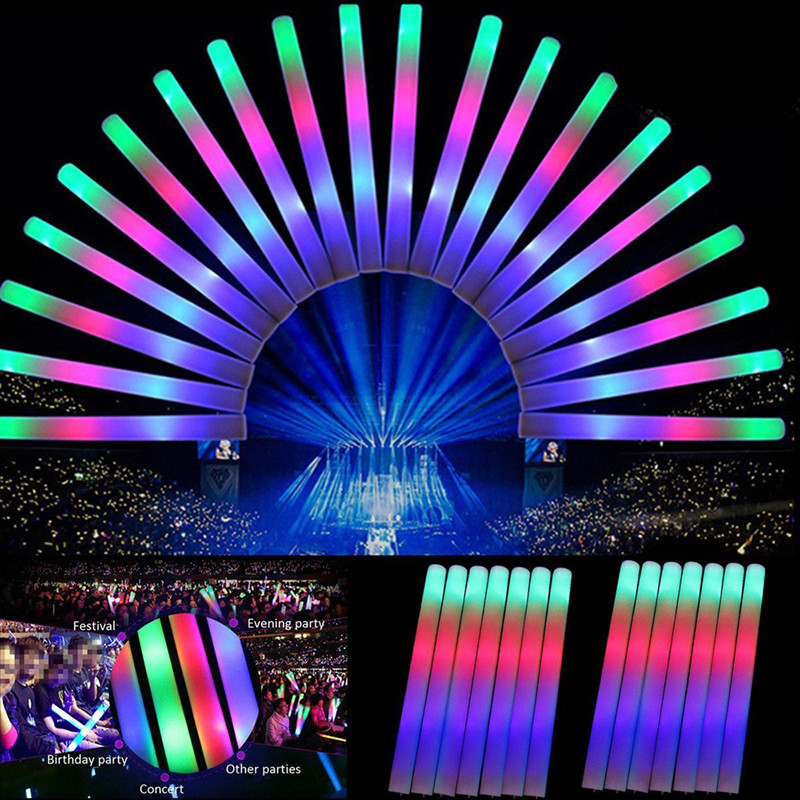 30 pezzi di bastoncini luminos - Flashing Led Foam Sticks Party recensione e prezzo