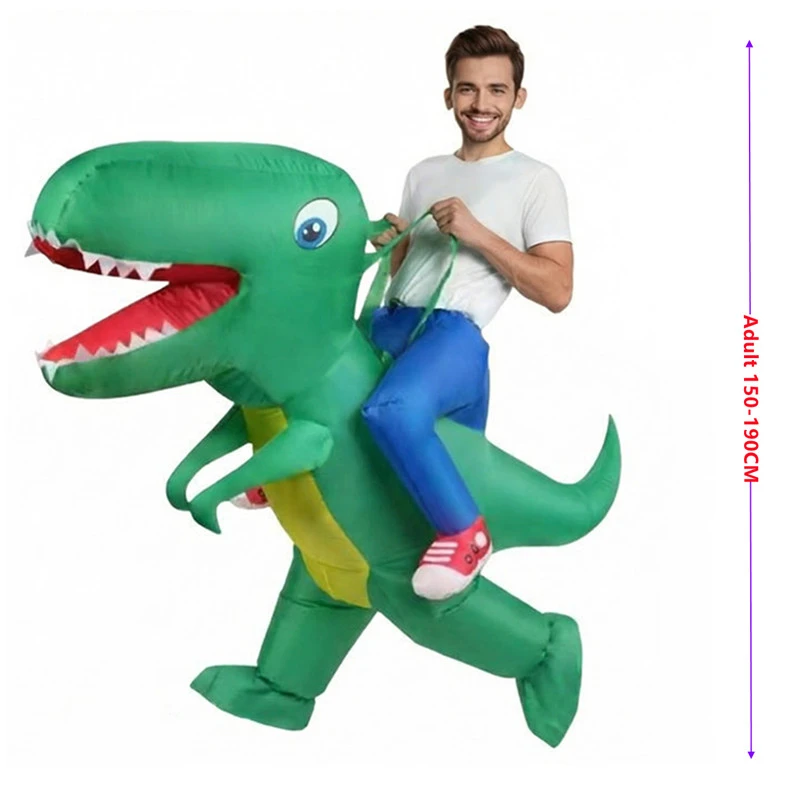 Costume gonfiabile da T-Rex pe - Inflatable Dinosaur Costume Adult recensione e prezzo