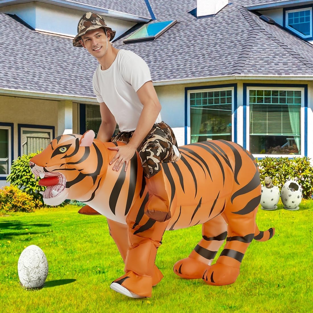 Costume da tigre gonfiabile pe - Costumes recensione e prezzo
