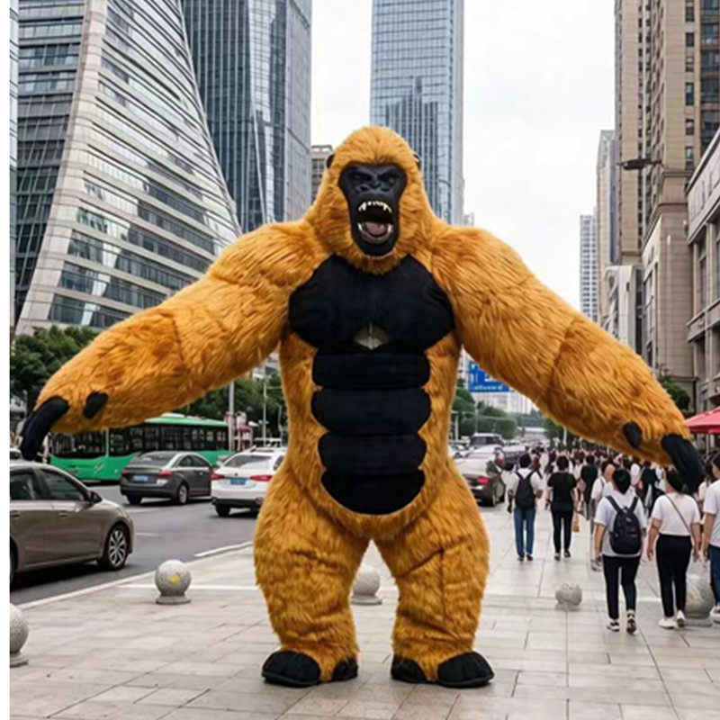 Costume da gorilla mascotte go - Inflatable Dinosaur Costume Adult recensione e prezzo